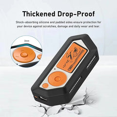 Flipper Zero Protective Case | Silicone Full-Cover Shell close-up view