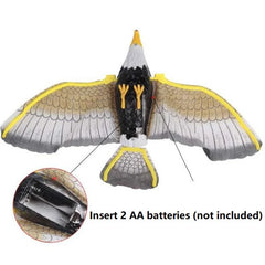 Luminous Hanging Eagle Bird Repellent with Music | Eco-Friendly Flying Bird Scarer fo alternate view