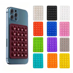 Silicone Suction Phone Holder Mat Multifunctional Suction Cup Wall Stand Square Anti-Slip Single-Sid