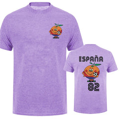Naranjito T Shirt Men's Women's T-Shirt Crewneck Espana 82 Spain Mascot 1982 Soccer F alternate view