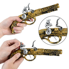Pirate Theme Party Decoration Pirate Captain Hat Patch Pistol Treasure Toys For Kids B close-up view