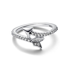 Hot selling new 925 sterling silver mini Snoopy Christmas pink diamond love orchid ri alternate view