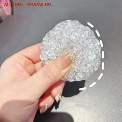 Squishy Bead Decompression Ball | Slow Rebound Stress Reliever Toy for Kids close-up view