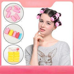 Soft Sponge Foam Hair Rollers | DIY Curling Kit for Natural Bouncy Curls alternate view