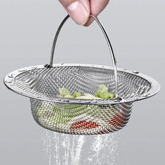 Stainless Steel Kitchen Sink Strainer Thickened Anti Clog Drain Filter Universal Leak Pr detail view