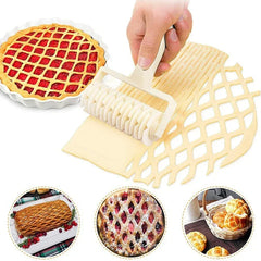 Lattice Pizza Cutter Wheel | Pastry Roller for Wellington and Baking alternate view