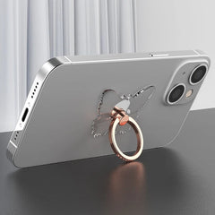 Transparent Cell Phone Ring Holder Stand 360°Degree Rotation Clear Finger Grip Kickst alternate view