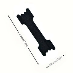 50pcs Black Breathe Right Nasal Strips | Breathable, Comfortable and Reusable for Rest close-up view