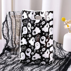 10/20/50pcs Scary Halloween Candy Bags Pumpkin Ghost close-up view