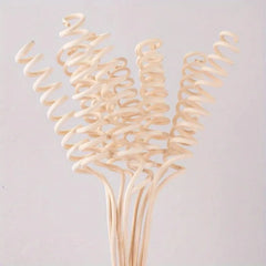 10Pcs Plant Curved Rattan Sticks | Reed Diffuser Replacement Sticks for Home Fragrance close-up view