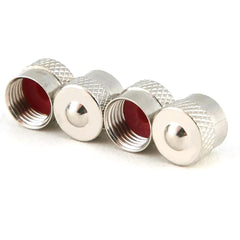 4PCS Tire Valve Stem Caps, Corrosion Resistant Universal Covers close-up view