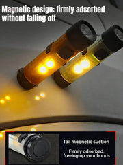 USB Rechargeable Mini Pocket LED Flashlight Torch Keychain Clip Light Long Endurance alternate view