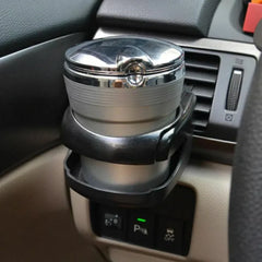 Car Air Vent Drink Holder Black detail view