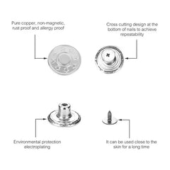 10Pcs/pack Jeans Buttons alternate view