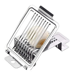 Stainless Steel Egg Slicer | Multi-Functional Kitchen Tool detail view