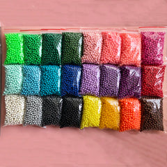 500Pcs Plastic bag packag 30 Colors 5mm perlen Water Beads Spray aqua Magic beads Educational Puzzle