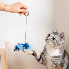 Birds Cat Toys Indoor Interactive Cat Toy for Cats Chasing Teasing Toy Sounding Catnip C detail view