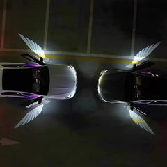 Angel Wings Door Welcome Light | Car Atmosphere LED Projector alternate view