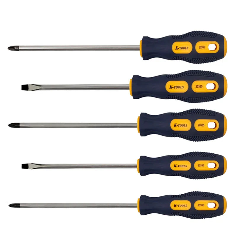 3*150-6*150mm PH0 PH1 PH2 Phillips Screwdriver | Multifunctional Magnetic Cross and Slotted Screw Dr