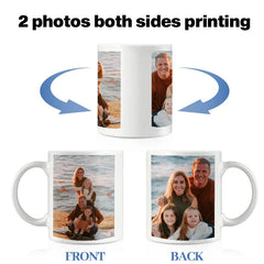 Custom Coffee Mug with Photo and Text | Personalized Gift Idea detail view
