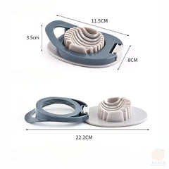 Stainless Steel Egg Slicer | Multi-purpose Kitchen Egg Cutter detail view