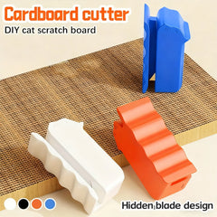 Homemade corrugated cardboard cutter, suitable for making cat scratching boards and D alternate view