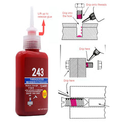 50ml Threadlocker Anaerobic Glue | Anti-Loose Screw Fastening Sealant alternate view