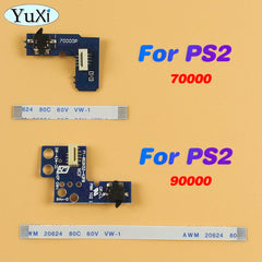 PS2 Power ON OFF Reset Switch Board 8Pin Flex Ribbon | PlayStation 2 70000 90000 Repair Part