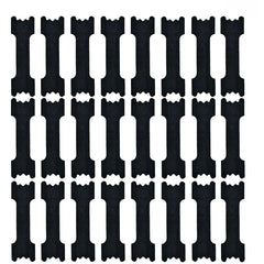 50pcs Black Breathe Right Nasal Strips | Breathable, Comfortable and Reusable for Restfu detail view