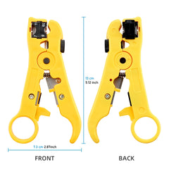 Multi-Functional Coaxial Cable Stripping Pliers | Wire Stripper Tool for UTP/STP RG59 alternate view