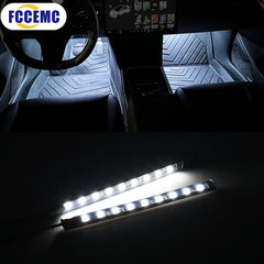 Neon 18 LED Car Interior Ambient Foot Light | USB Auto Atmosphere Decorative Lamp
