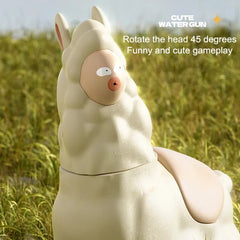 Alpaca Water Gun Children's Toy Handheld Continuous Water Spraying Sprinkler Ornaments f detail view