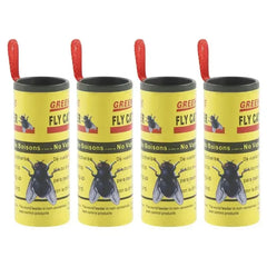 4Pcs/set Sticky Fly Ribbons Roll Double Sided Flies Paper Strips | Insect Bug Home Gl alternate view