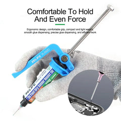 RELIFE RL-062D Manual Glue Gun | High Strength Injection Molding for 5-10CC Syringes detail view