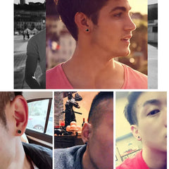 Lihong Personalized 925 Silver Earrings Men'S Single Earrings Street Punk Hip-Hop Jewelr detail view