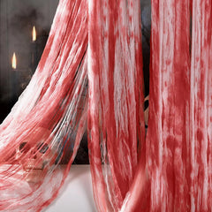 Halloween Decorations,Horror Bloody Gauze Spider Web,Creepy Party
