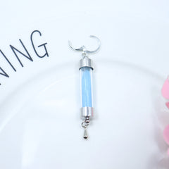 Genshin Impact Dottore Earrings | Cosplay Drop Earrings with Gift Box close-up view