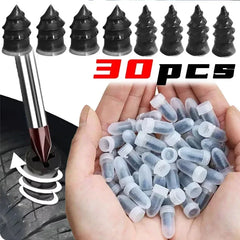 10/20/30Pcs Car Tyre Repair Rubber Nails Set Universal Cars Motorcycle Patch Nails Truck Bicycle Sco