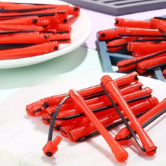 24pcs Hair Perm Rods Hair Curling Rollers Perming Curlers Rods Cold Wave Rollers for Hairdressing St