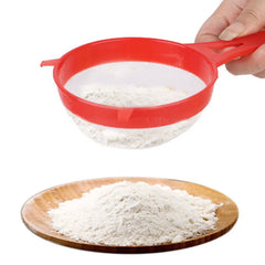 Set of 4 Multi-purpose Mesh Filter with Handle - Perfect for Tea, Juice, Flour, Soy Milk, Etc. - Kitchen Gadgets, Easy To Filter