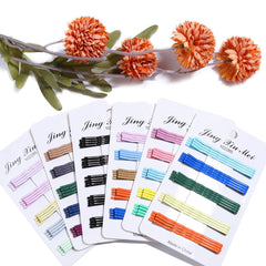20pcs/lot Colorful Hairpins Metal U-Shaped Hair Clips 6cm Wave Bobby Pins Hairgrip For close-up view