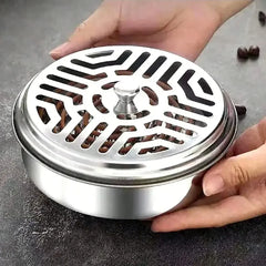 Mosquito Coil Tray Portable Holder Hotel Insect Repellent Rack With Cover Summer Anti alternate view
