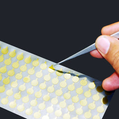 100Pcs Protective Stickers for iPhone Camera Infrared Dot Matrix | High Temperature Dust detail view