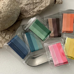 12/20pcs Candy Color Metal Hair Clips Curly Wavy Grips Bobby Pins Women Girls Hairpins B detail view