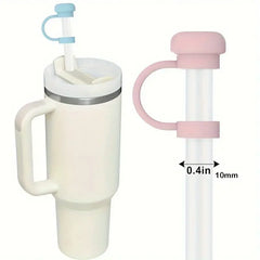 6/12pcs Stanley Straw Cap, 0.4 Inch Stanley Silicone Straw Cap Accessory, Dustproof S alternate view