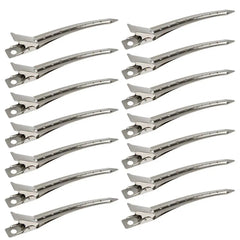 20pcs/set 3.5 Inch Silver Duckbill Hair Clips For Women Girls Hair Styling Rustproof Metal Hairpins Barrettes Hair Accessories