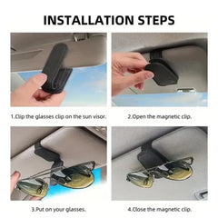 Visor Glasses Case Holder Sunglasses Clip Ticket Card Clip Portable Clip close-up view