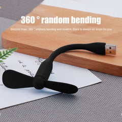 Mobile Phone USB Mini Fans Creative Mini Fan Portable Micro Fan Flexible Summer Travel Cooling Cell