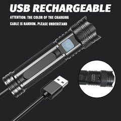 365nm UV Flashlight Black Light | Rechargeable Mini Wood's Lamp for Detection close-up view