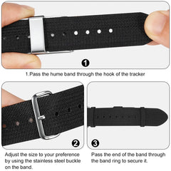 For Hume Strap Adjustable Replacement Nylon Wristband Breathable Sport Wrist Band for Hu detail view